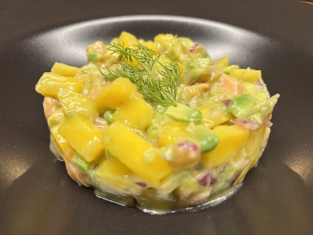 Tartare de saumon