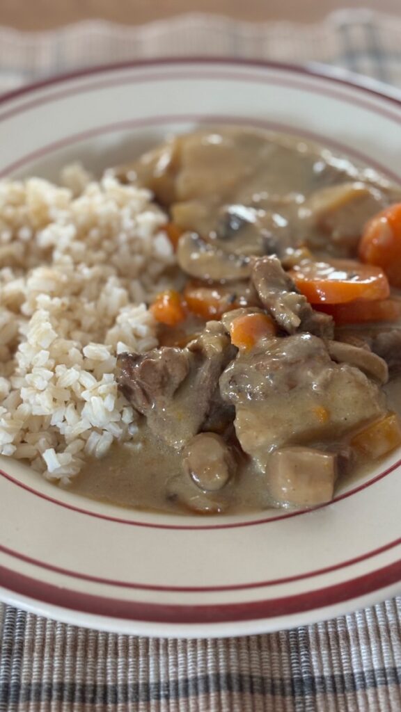 Blanquette de veau healthy