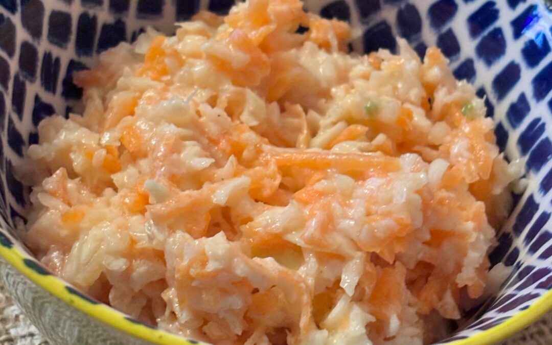 Coleslaw sans mayonnaise