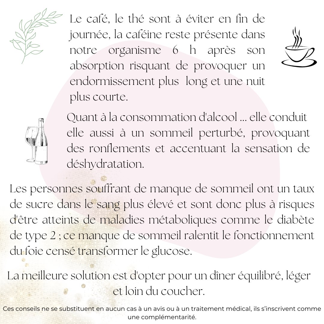 Soigner son alimentation pour un meilleur sommeil