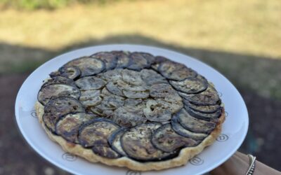 Tarte tatin d&rsquo;aubergines