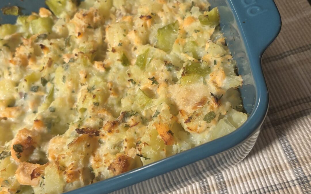 Brandade de saumon à la courgette