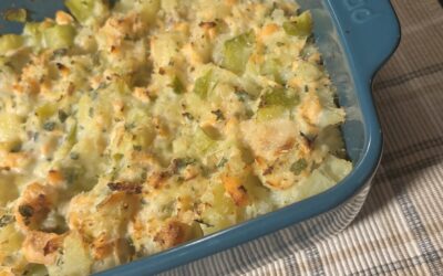 Brandade de saumon à la courgette